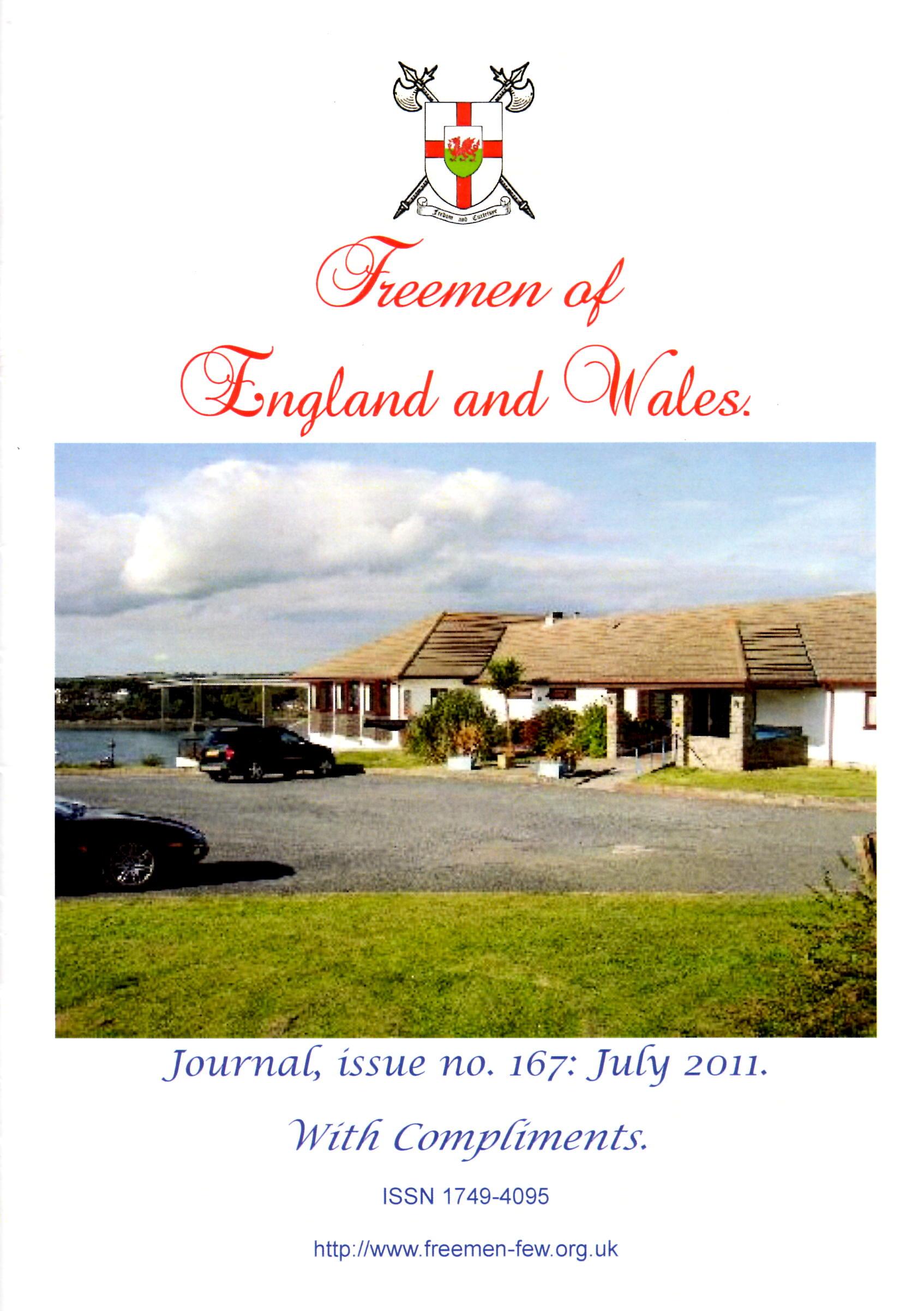 Journal 167 cover